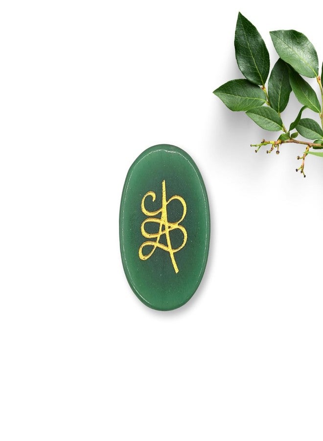 Plus Value Green Jade Stone Zibu Coin Symbol with Switch Word Grabovi Numbers for Money, Prosperity, Wealth, Abundance, Wish Manifestation, Reiki Healing Aura Chakra Vastu Feng Shui - Image 4